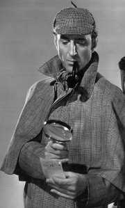 Basil Rathbone as Sherlock Holmes