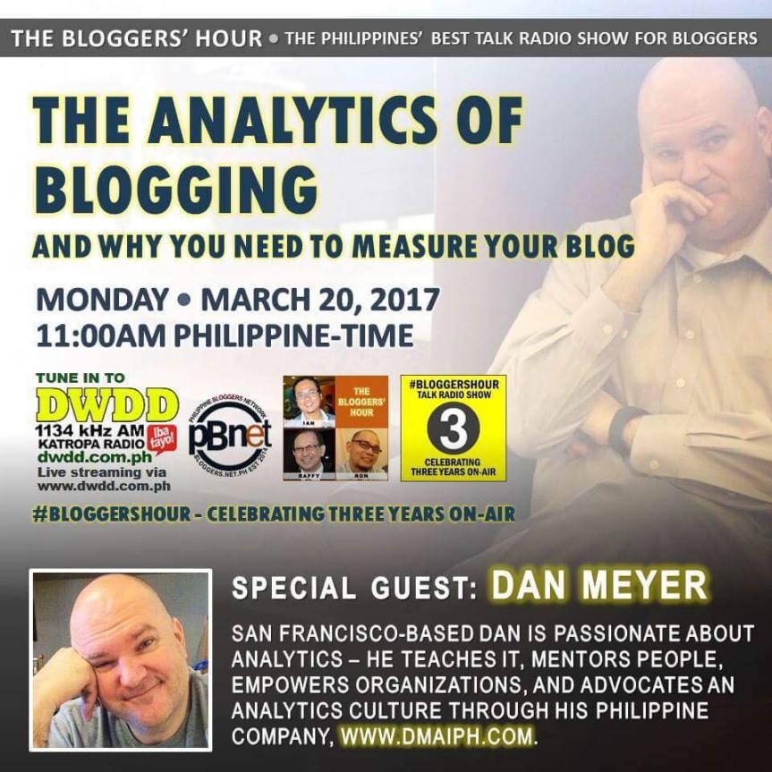 Radio DWDD today @ 11am – The Analytics of&nbsp;Blogging